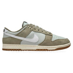Nike Dunk Low Retro SE Light Silver Light Army Sail White – widok z boku