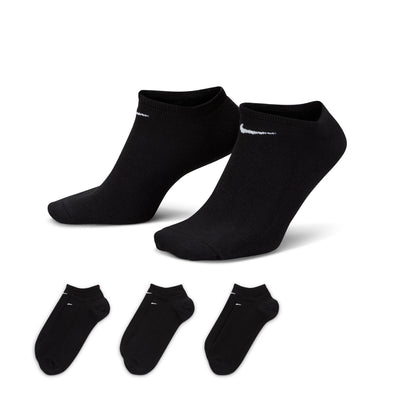 Nike Skarpetki Stopki Czarne (3 pary)