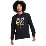 Nike Max90 Long-Sleeve Basketball T-Shirt Black