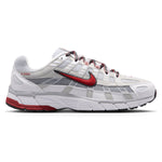 Nike P-6000 White Platinum Red – widok z boku