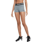 Nike Pro 3 Shorts Smoke Grey/Heather/Black/Black (W)