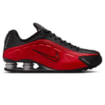 Nike Shox R4 University Red Black Metallic Silver