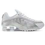 Nike Shox R4 White Metallic Silver (W)