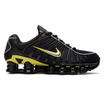 Nike Shox TL Black Dynamic Yellow Metallic Silver