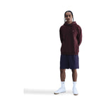 Nike Solo Swoosh Pullover Hoodie Burgundy Crush/Burgundy Crush/White