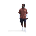 Nike Solo Swoosh T-Shirt Red Sepia