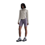 Nike Sportswear Collection Slim 1/2-Zip Long-Sleeve Logo Top Light Orewood Brown/Red Sepia/Light Orewood Brown (W)