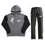 Nike x Syna Solo Swoosh Fleece Sweatsuit Grey