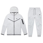 Nike Tech Fleece Full Zip Hoodie & Joggers Set Grey