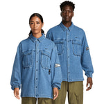 Nike x NOCTA Opal Lily Pad Denim Shirt Blue Denim