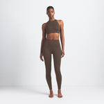 NikeSKIMS Matte High-Waisted 73.5cm (approx.) Leggings Nskm Dark Sepia Nskm Dark Sepia (W)