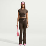 NikeSKIMS Matte High-Waisted Slim Flared Leggings Nskm Dark Sepia Nskm Dark Sepia (W)