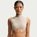 NikeSKIMS Studio Stretch Light-Support Mock-Neck Sports Bra Nskm Linen Nskm Linen (W)