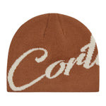 Corteiz OG Strike Beanie Brown