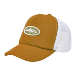 Corteiz Orange Short Peak Trucker