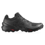 Salomon Speedcross 6 Black Phantom – widok z boku