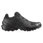 Salomon Speedcross 6 Black Phantom (W) – widok z boku
