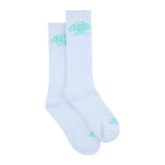Syna World Socks White/Aruba Blue 2-Pack