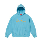 Supreme Arabic Logo Hooded Sweatshirt Blue