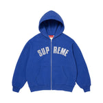 Supreme Arc Thermal Lined Zip Up Hooded Sweatshirt Royal