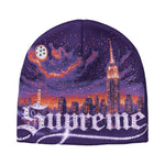 Supreme Cityscape Beanie Purple
