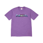 Supreme Tag Tee Purple