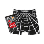 Supreme x Hanes Spider-Man Boxer Briefs (2 Pack) Black