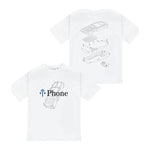Trapstar T Phone Tee White