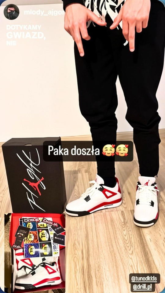Relacja klienta Tuned Kids – paczka z butami 40