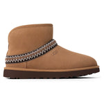UGG Classic Mini Crescent Chestnut – widok z boku