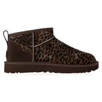 UGG Classic Ultra Mini Caspian Boot Burnt Cedar – widok z boku