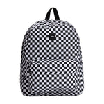 Vans Old Skool Check Backpack Black White